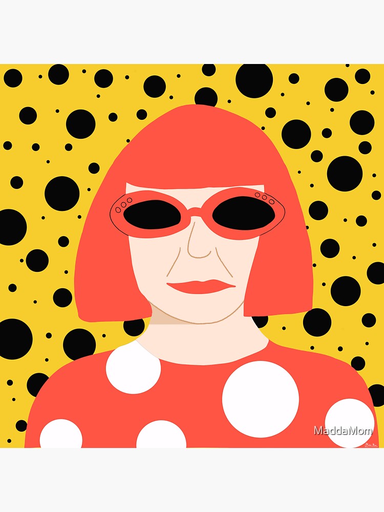 Yayoi Kusama - With just one polka dot, nothing can be achieved