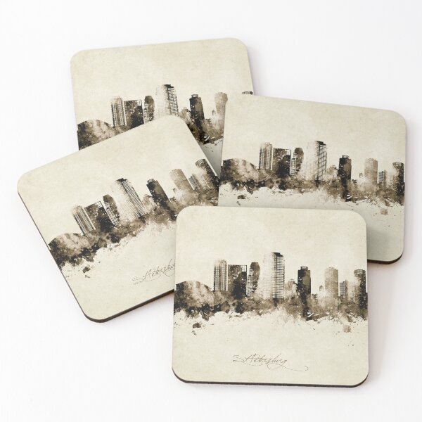 Item preview, St Petersburg Florida Skyline designed and sold by ArtPrints.