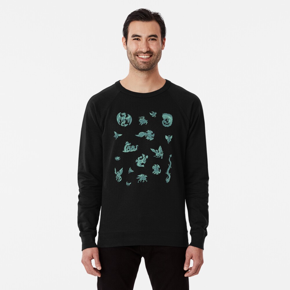 Item preview, Lightweight Sweatshirt designed and sold by BlazeraptorGirl.