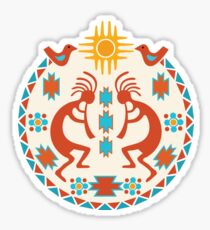 Kokopelli, Southwest Native American Sticker