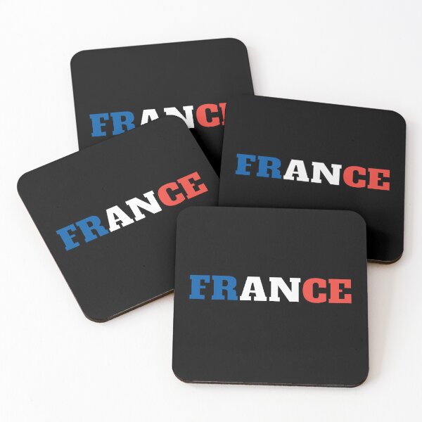 Item preview, FRANCE FLAG COLOUR TEXT. designed and sold by UJ7777.