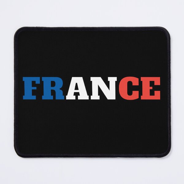 Item preview, FRANCE FLAG COLOUR TEXT. designed and sold by UJ7777.