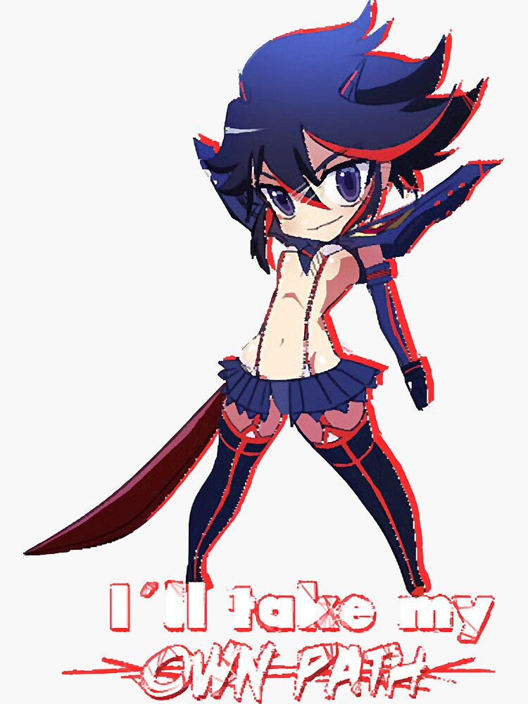 Kill La Kill Ryuko Sticker For Sale By Ericaphel77464 Redbubble 6690