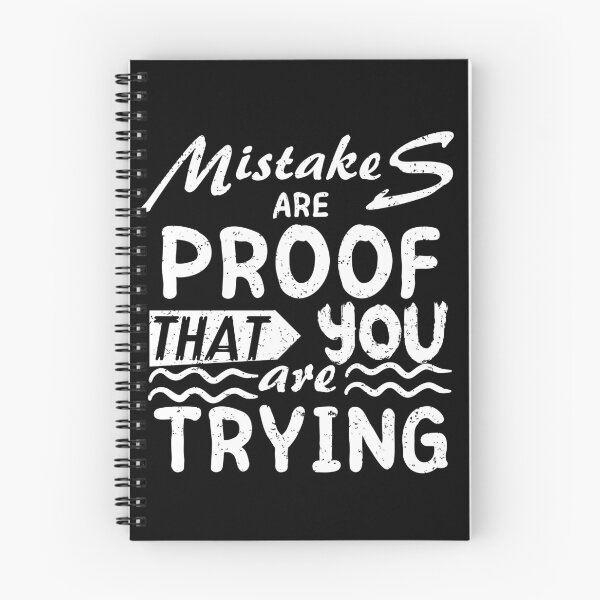 Item preview, Mistakes Are Proof Youre Trying designed and sold by Fudoitga.