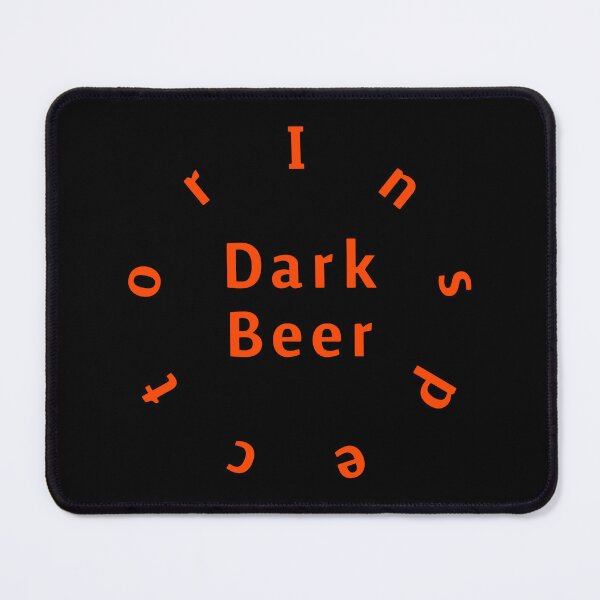 Item preview, Dark Beer Inspector, Funny Cool Best color art designed and sold by artdragongift 15.