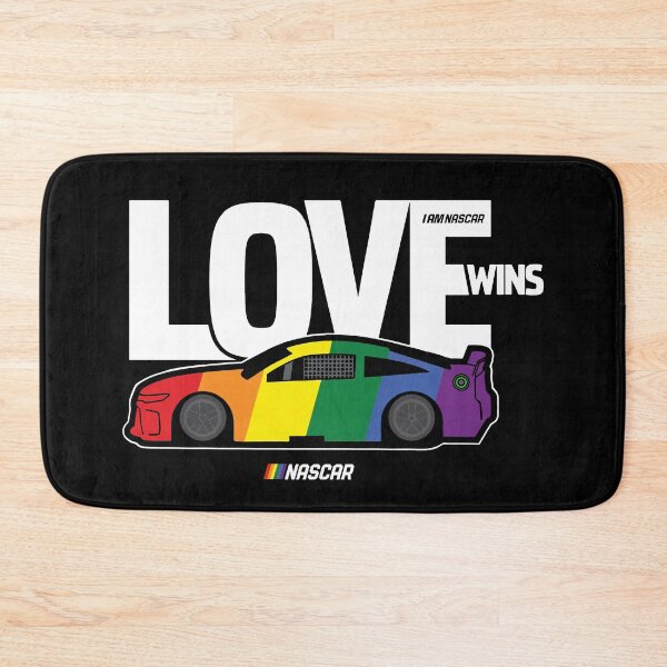 Item preview, NASCAR Checkered Flag Love Wins designed and sold by krrowenapqn.