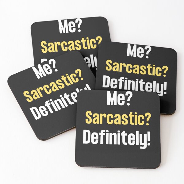 Item preview, Funny Me? Sarcastic? Definitely! Sarcastic Backwards T-Shirt designed and sold by Tarikbouchmal.