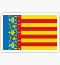 Valencia flag, Spain Sticker