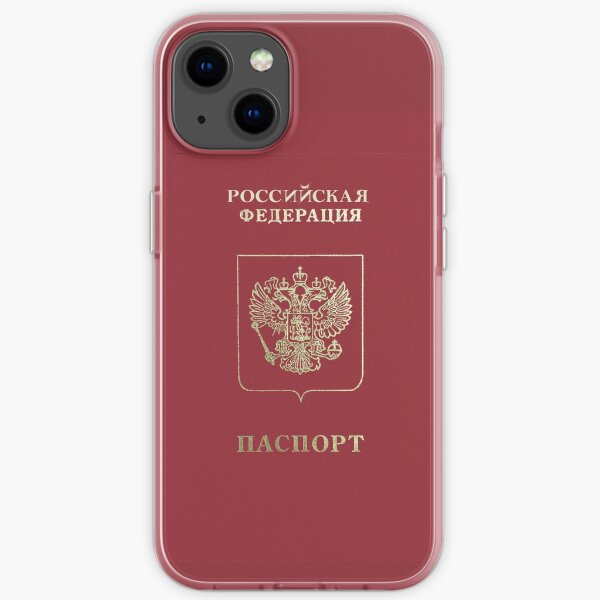 Russischer Pass iPhone Flexible Hülle