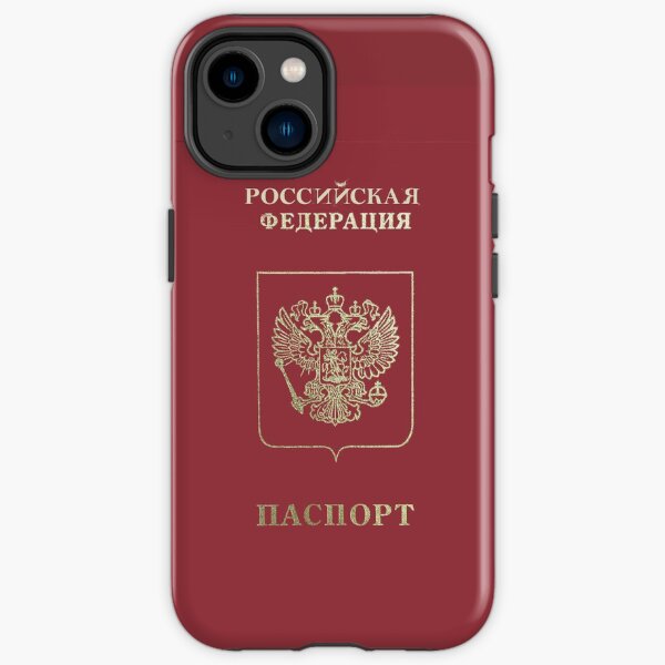 Russischer Pass iPhone Robuste Hülle