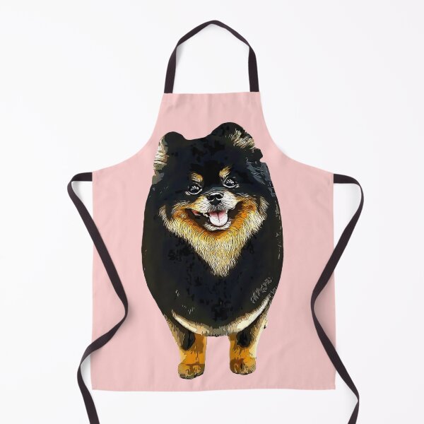 Item preview, Pomeranian Black and Tan Puppy Dog designed and sold by ElegantCat.