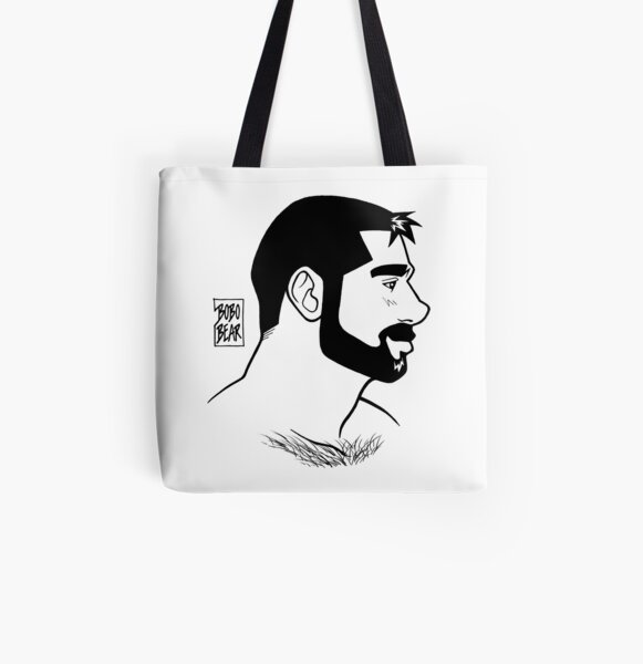 BEN PROFILE - LINEART All Over Print Tote Bag