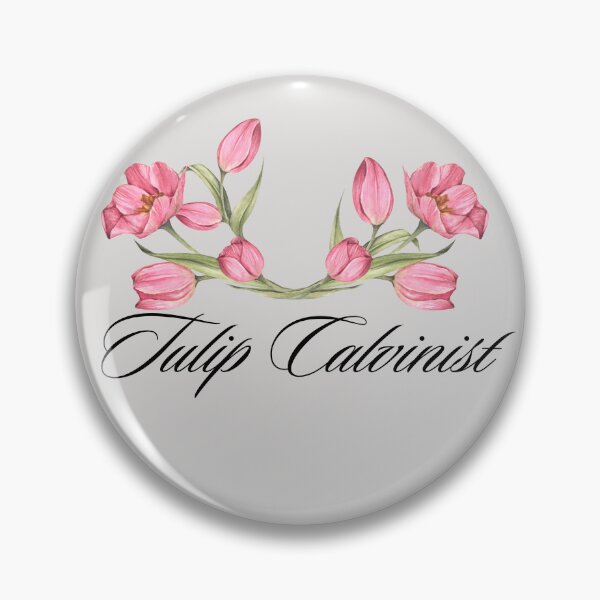 Item preview, Pink Watercolor Tulip Calvinist designed and sold by NonPCTruths.