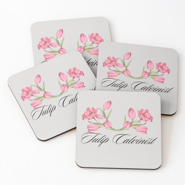 Item preview, Pink Watercolor Tulip Calvinist designed and sold by NonPCTruths.