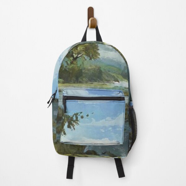 Item preview, Ai generated scenery lake designed and sold by Beautyqueens Beautys.