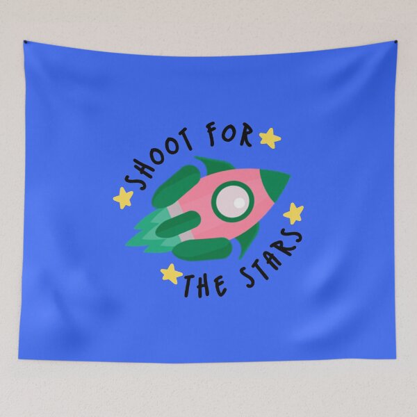 Item preview, Shoot For The Stars Rocket designed and sold by everything4eva.