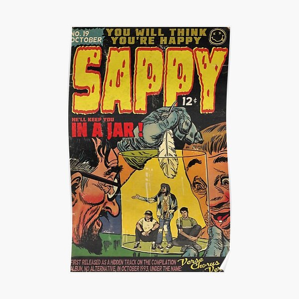 Nirvana - Sappy Comic Book  Poster