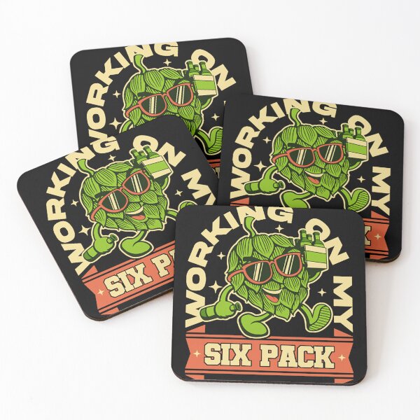 Item preview, Working On My Six Pack - Beer Lover T-Shirt designed and sold by Krebsy76.