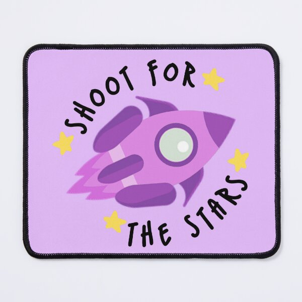 Item preview, Shoot For The Stars Rocket Purple designed and sold by everything4eva.