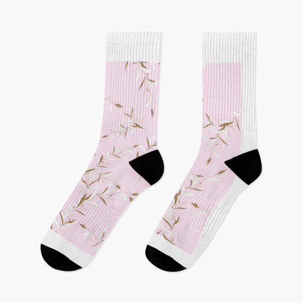 Item preview, Delicate floral background. Small white flowers and dots on a pink background. Wallpaper, furniture fabric, textile designed and sold by paolboa.