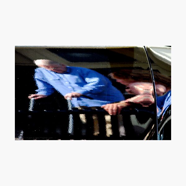 Reflections In Metal Photographic Print
