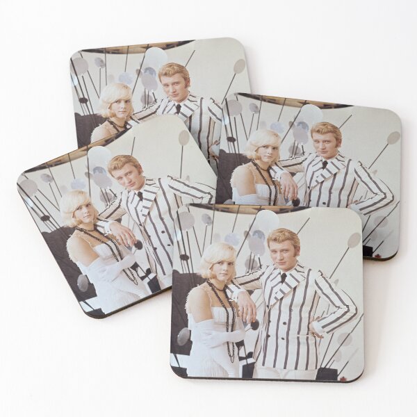 Item preview, Sylvie Vartan and Johnny Hallyday designed and sold by umutozturk.