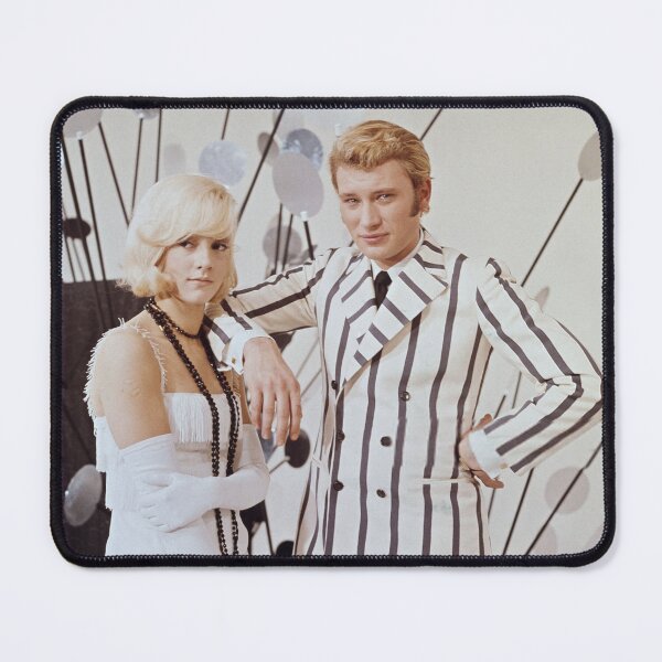 Item preview, Sylvie Vartan and Johnny Hallyday designed and sold by umutozturk.