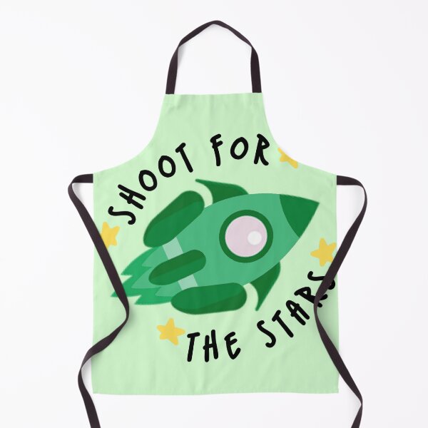 Item preview, Shoot For The Stars Rocket Green designed and sold by everything4eva.