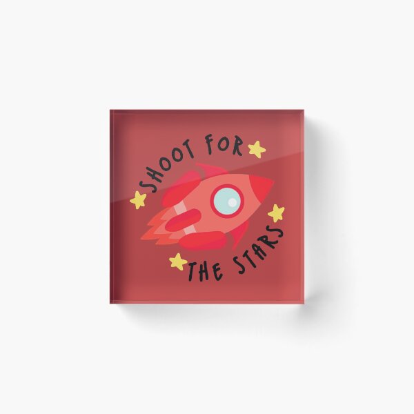 Item preview, Shoot For The Stars Rocket Red designed and sold by everything4eva.