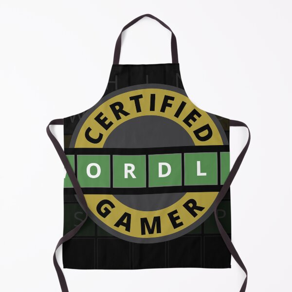 Item preview, Certified Wordle Gamer designed and sold by Tatzki-Design.