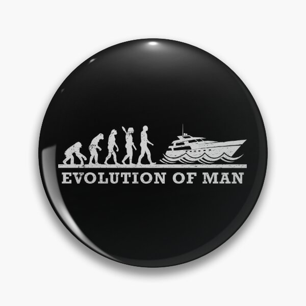 Item preview, Boating Funny Evolution of Man designed and sold by rafaeltto.