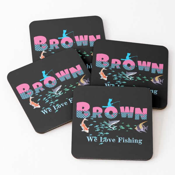 Item preview, Brown Family Monogram displays proud family characteristics designed and sold by Faelee.