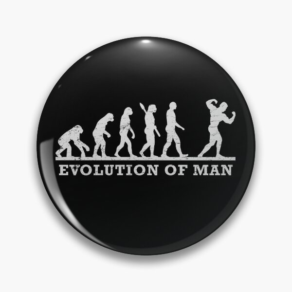 Item preview, Body Building Funny Evolution of Man designed and sold by rafaeltto.