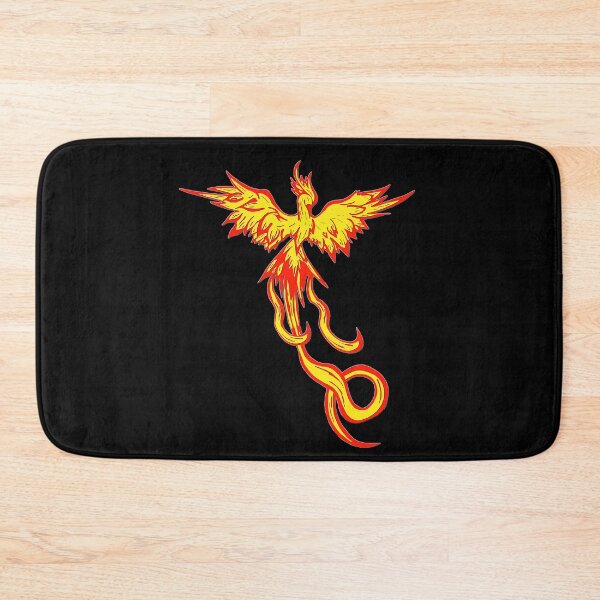 Item preview, flying fire creature sideways, fire bird designed and sold by Kirei-Lily.