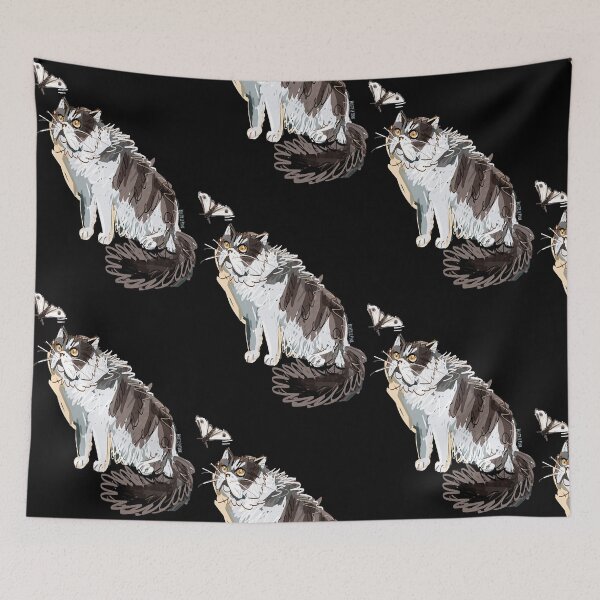 Item preview, Persian Cat with a Moth  designed and sold by Stephanie73966.