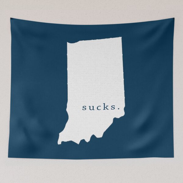 Item preview, Indiana sucks.   designed and sold by RcnArtDesignn.