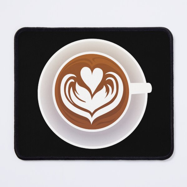 Item preview, Coffee Latte Art Illustration designed and sold by Wanc Designs.