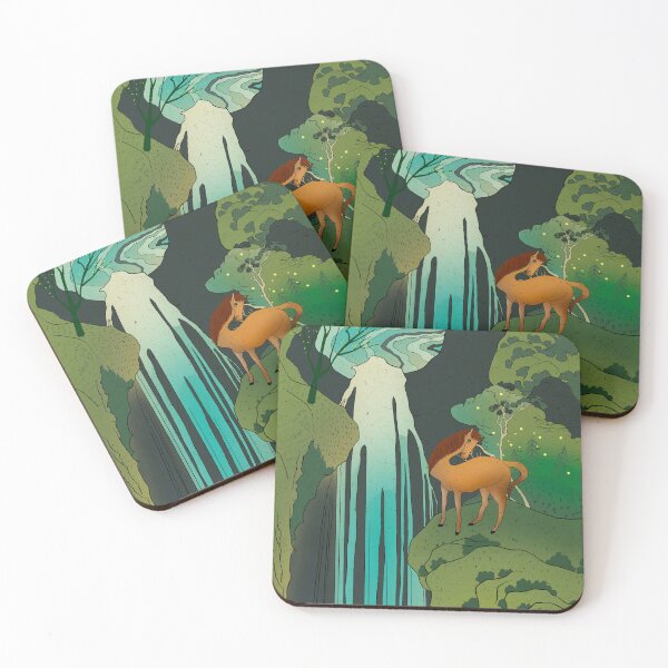 Item preview, Chinese watercolor art, Chinese waterfall Art, Digital Art. designed and sold by MsLuciaStore.