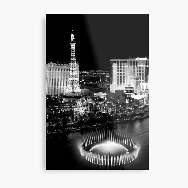 Night Glow Metal Print