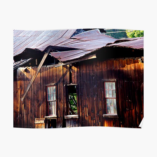 Ramshackle Rolling Roof Poster