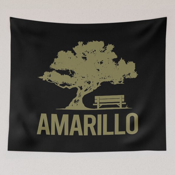 Item preview, Bench And Tree Amarillo designed and sold by nguyentanshop.