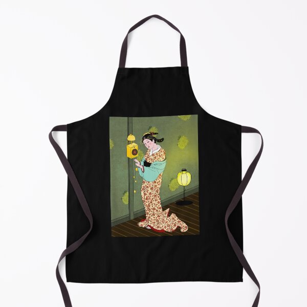 Item preview, Japanese Woman with Kimono, Japanese traditional drawing designed and sold by MsLuciaStore.