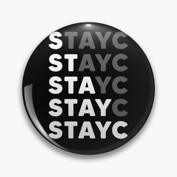 Item preview, STAYC White Grey designed and sold by AliffStudio.