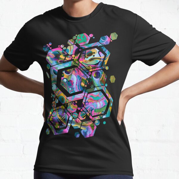 Starlight is Free (If You Live in Outer Space) - Watercolor Active T-Shirt