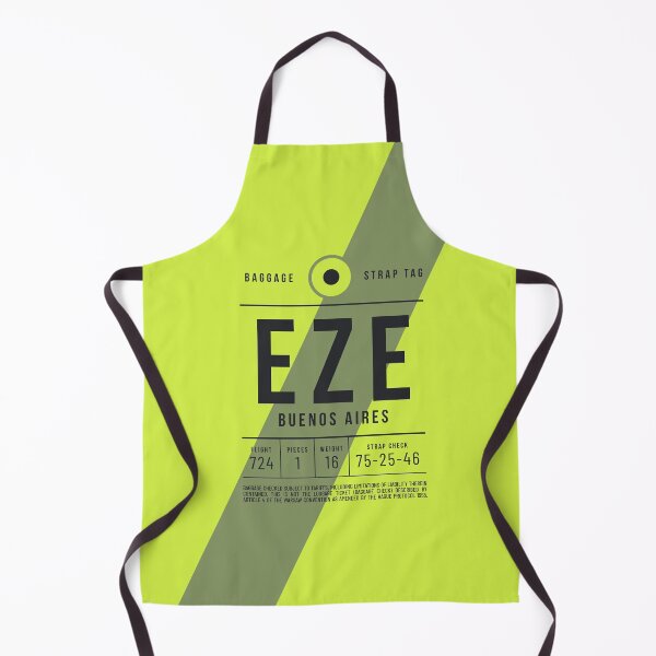 Item preview, Luggage Tag E - EZE Buenos Aires Argentina designed and sold by VoodooCircus.