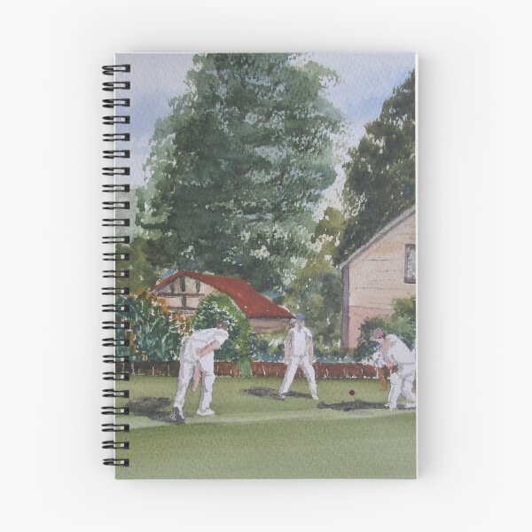 Item preview, Sunny Sunday Cricket at Ickwell Green designed and sold by lumuart.