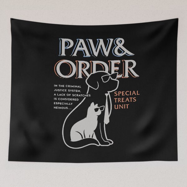 Item preview, Paw and Order Special Feline Unit Pets Training Dog And Cat 9 designed and sold by LeonardDooley.