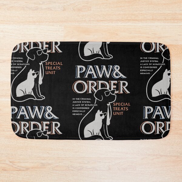 Item preview, Paw and Order Special Feline Unit Pets Training Dog And Cat 9 designed and sold by LeonardDooley.