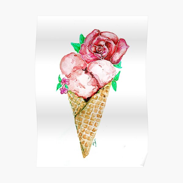 Ice Cream Bouquet Poster