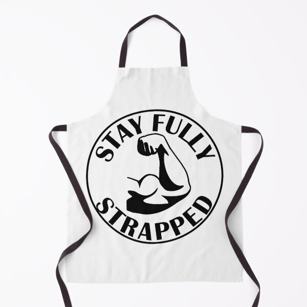 Item preview, Stay fully strapped bicep arm funny gym designed and sold by designsbyted.